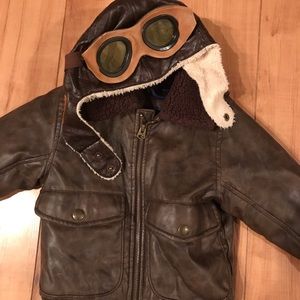 💖Winter Jacket 3T & Aviator Hat💖